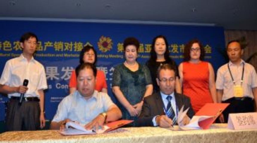 Antalya Toptancı Hali İle &Ccedil;in Urum&ccedil;i Hali Kardeş Hal Oldu