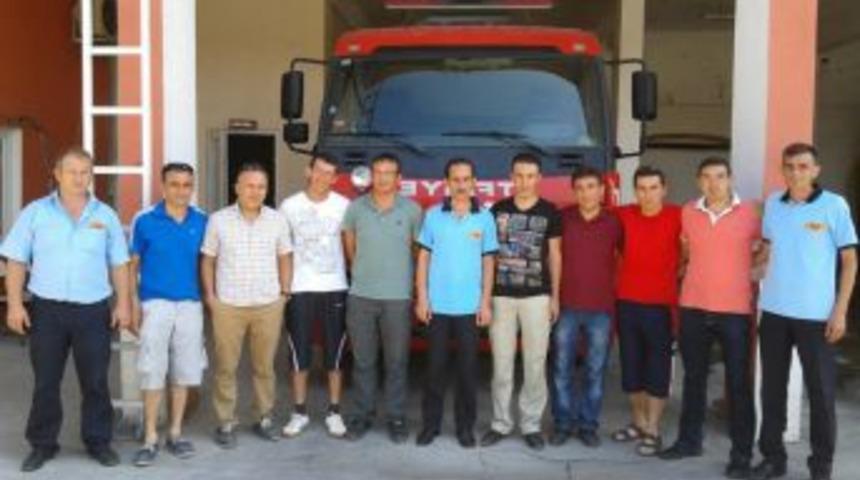 Bolu itfaiyesinden Alaplı itfiyesine Ziyaret