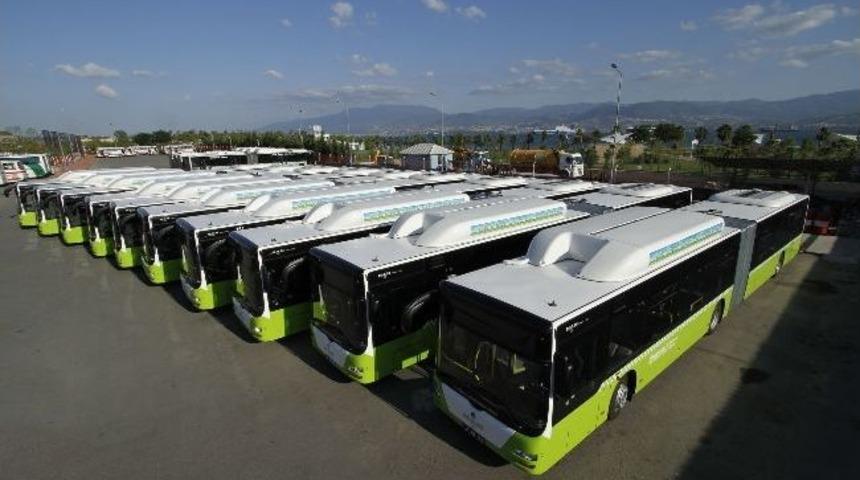 Kocaeli&rsquo;de Doğalgazlı Otob&uuml;sler Hizmete Başlıyor