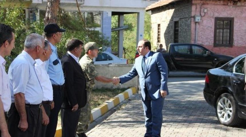 Oltu Kaymakamı Şen G&ouml;revine Başladı