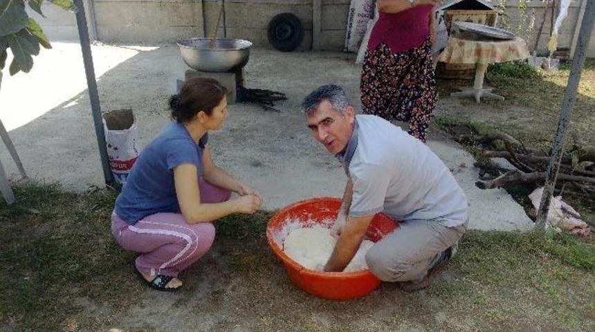 Kış Hazırlıkları Erkeklere Kaldı