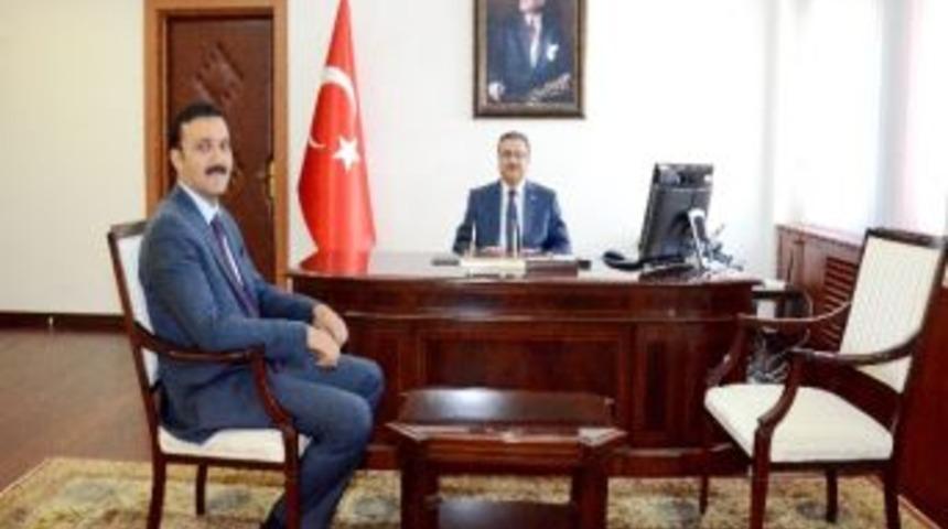 Başkan Bayram&rsquo;dan Vali Ali İhsan Su&rsquo;ya Hayırlı Olsun Ziyareti