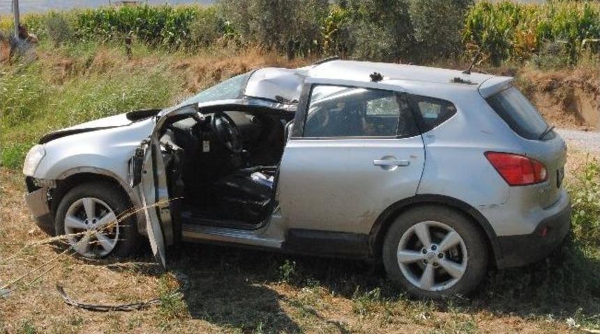 Ödemiş'in Şirinköy Muhtarı Özdemir Kazada Ağır Yaralandı