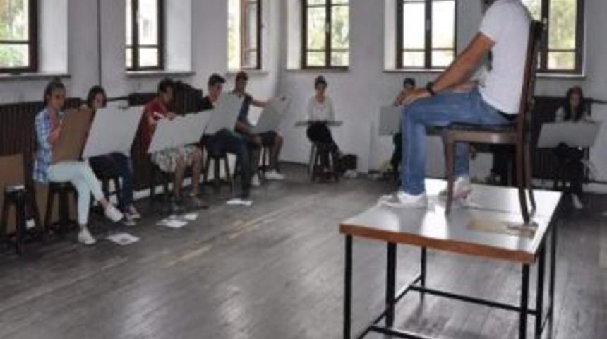 Resim Ve M&uuml;zik B&ouml;l&uuml;mleri &Ouml;zel Yetenek Sınavları Yapıldı