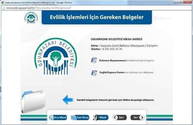 Evlenecek Çiftlere Online Destek