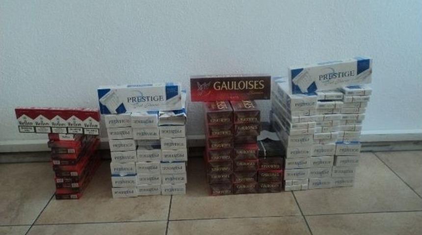 Buharkent&rsquo;te 923 Paket Ka&ccedil;ak Sigara Ele Ge&ccedil;irildi