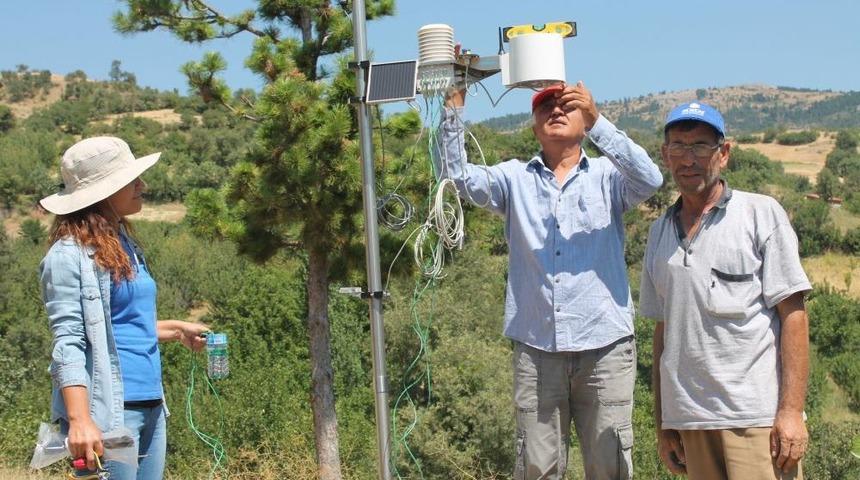 Demirci'de Erken Uyarı Ve Tahmin Sistemi Hizmete Girdi