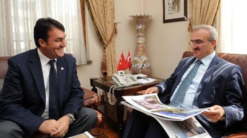 Başkan D&uuml;ndar Vali Karaloğlu&rsquo;nu Ziyaret Etti