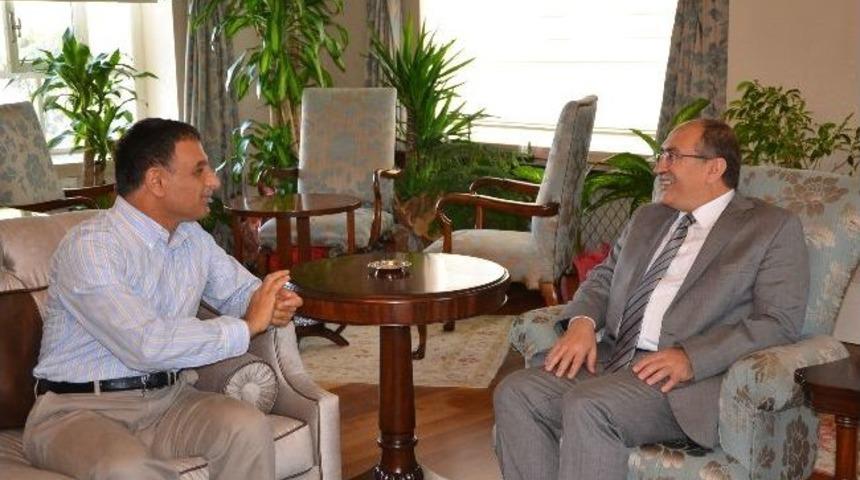 Şanlıurfaspor Başkanı Fethi Şimşek'ten Vali Savaş&rsquo;a Ziyaret