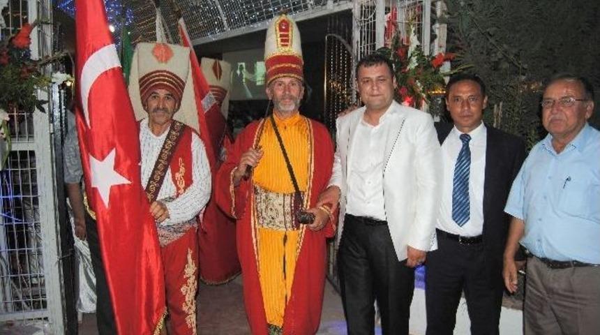 &Ouml;demiş'te Mhp'den Başkan Adayı Yımazer'in Mehteranlı D&uuml;ğ&uuml;n&uuml;