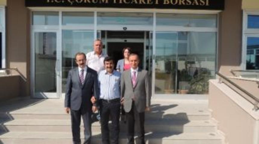 Arslan Ve Kolbaşı’dan Ticaret Borsasına Ziyaret