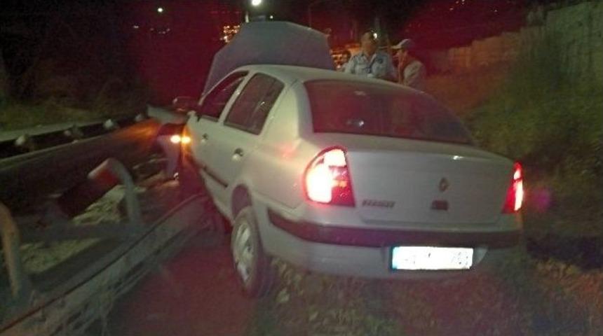 Yatağan'da D&uuml;ğ&uuml;n D&ouml;n&uuml;ş&uuml; Kaza: 2 Yaralı