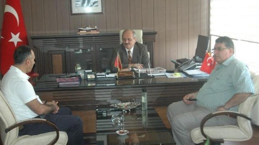 Gebze Kaymakamı Arslan'a 'hoşgeldin' Ziyareti