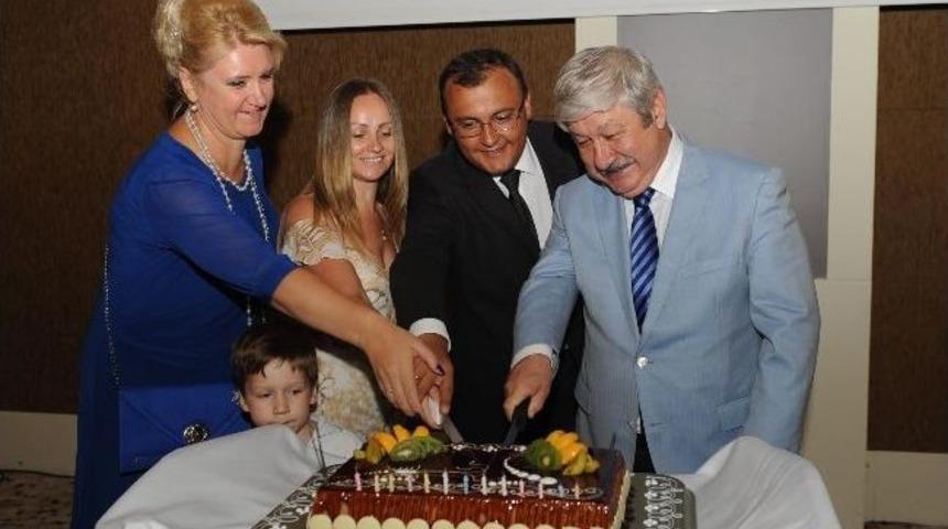 Ukraynalılardan Başkan Akaydın&rsquo;a Teşekk&uuml;r