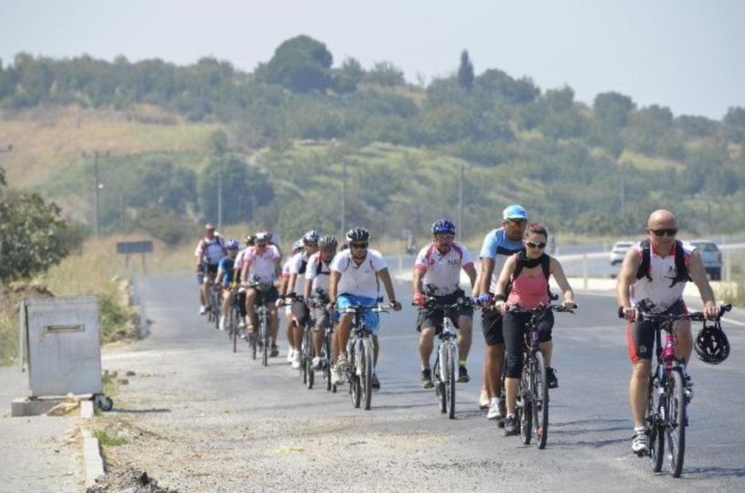 Batı Anadolu Madencilik Bisiklet&ccedil;ileri Ağırladı