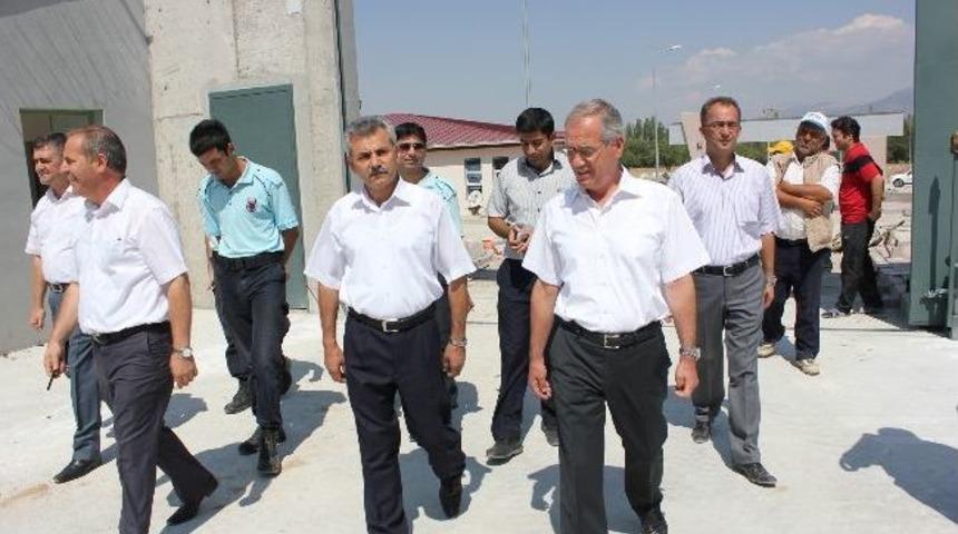 Başkan Acar'dan Yeni A&ccedil;ılacak Cezaevine Ziyaret