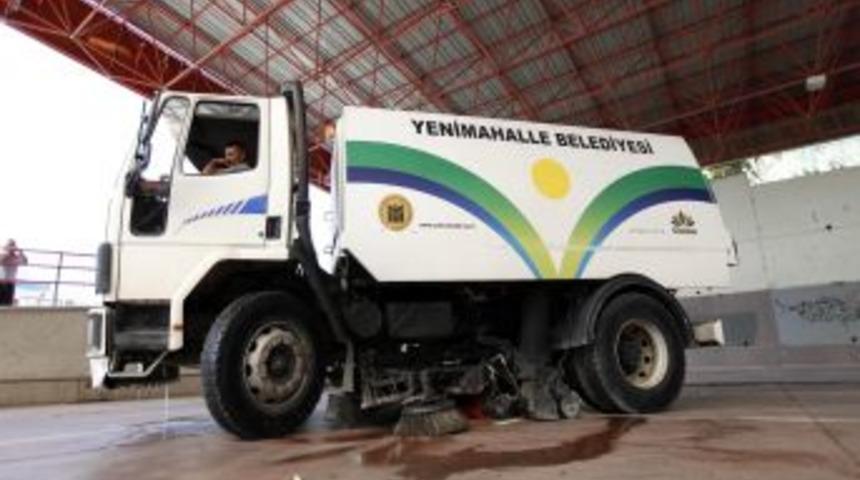 Yenimahalle Pazarları Temizleniyor