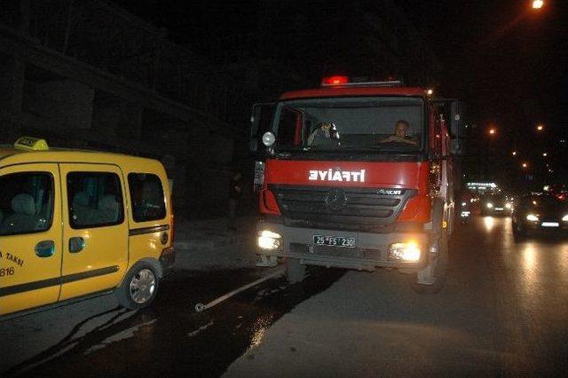 Erzurum’da Korkutan Yangın