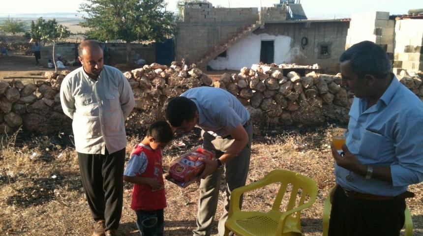 Halfeti Kaymakamlığı'ndan Ihtiya&ccedil; Sahibi Ailelere Yardım