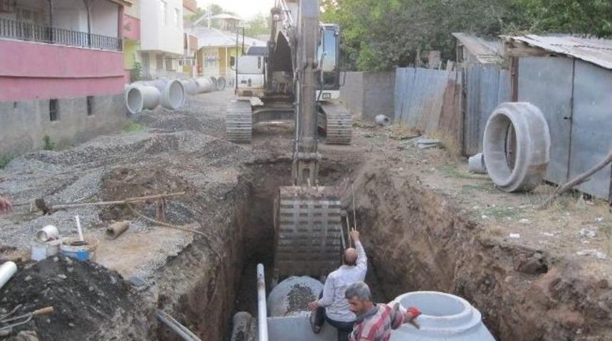 Kanalizasyon &Ccedil;alışmaları Y&uuml;zde 92 Tamamlandı