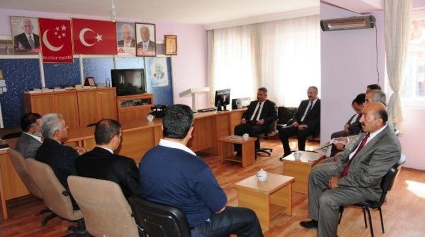 Ak Parti&rsquo;den Sp&rsquo;ye Hayırlı Olsun Ziyareti