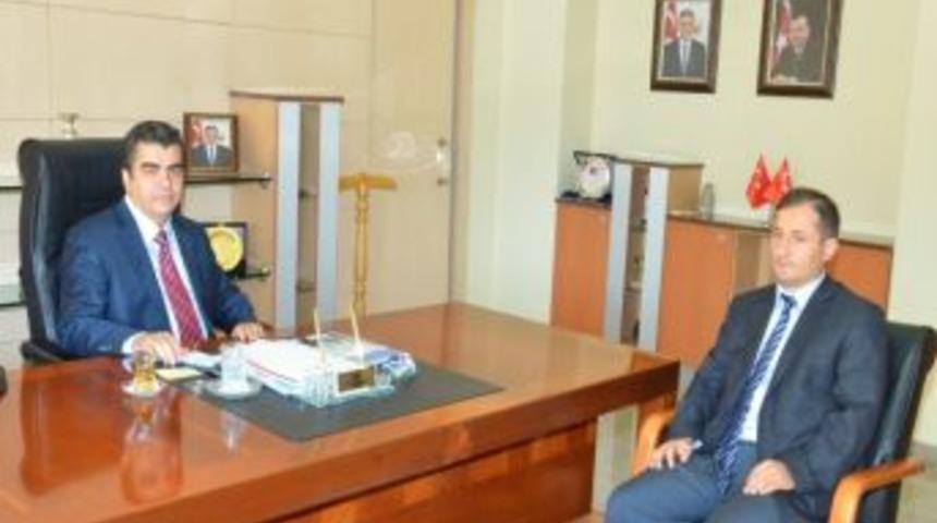 Vali D&uuml;zg&uuml;n, &Ccedil;evre Ve Şehircilik İl M&uuml;d&uuml;r&uuml;n&uuml; Kabul Etti