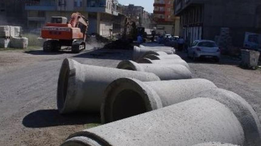 Viranşehir&rsquo;de Kanalizasyon &Ccedil;alışmaları