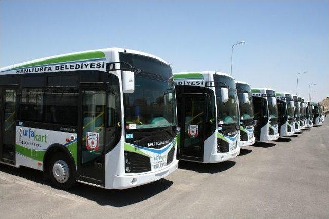 Şanlıurfa’ya 25 Otobüs Daha Geliyor