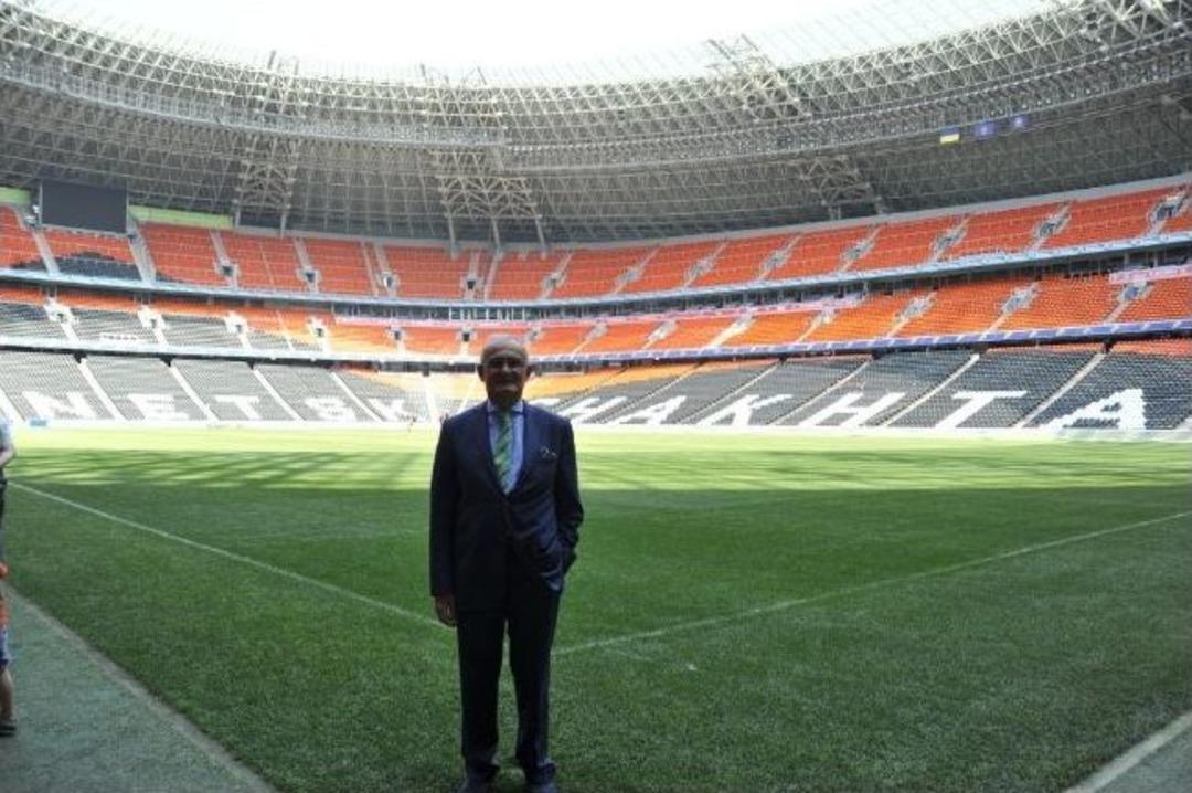 Yılmaz, Donbas Arena&rsquo;yı İnceledi