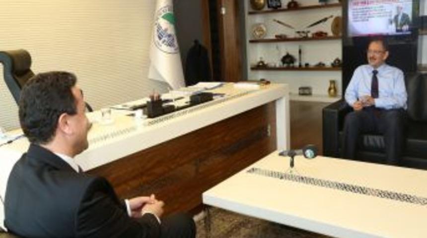 Melikşah'ın Yeni Rekt&ouml;r&uuml;nden &Ouml;zhaseki'ye Ziyaret