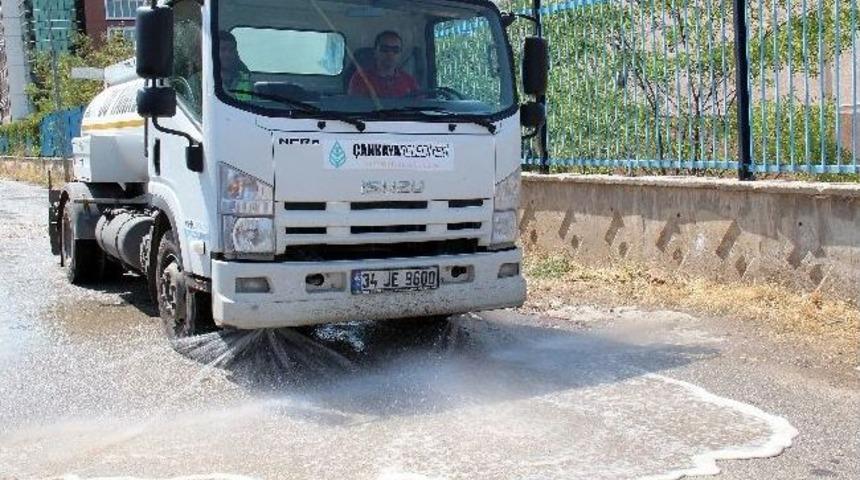 &Ccedil;ankaya Sokaklarında Yaz Temizliği
