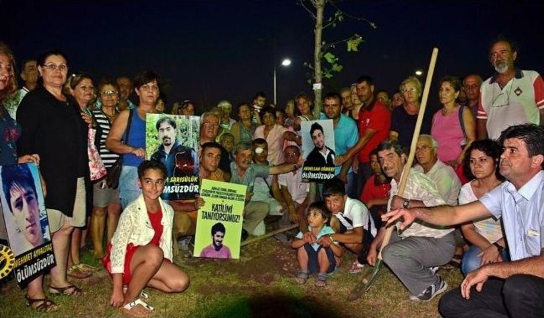 Gezi Direnişinde Yaşamlarını Kaybedenler İ&ccedil;in Fidan Dikildi