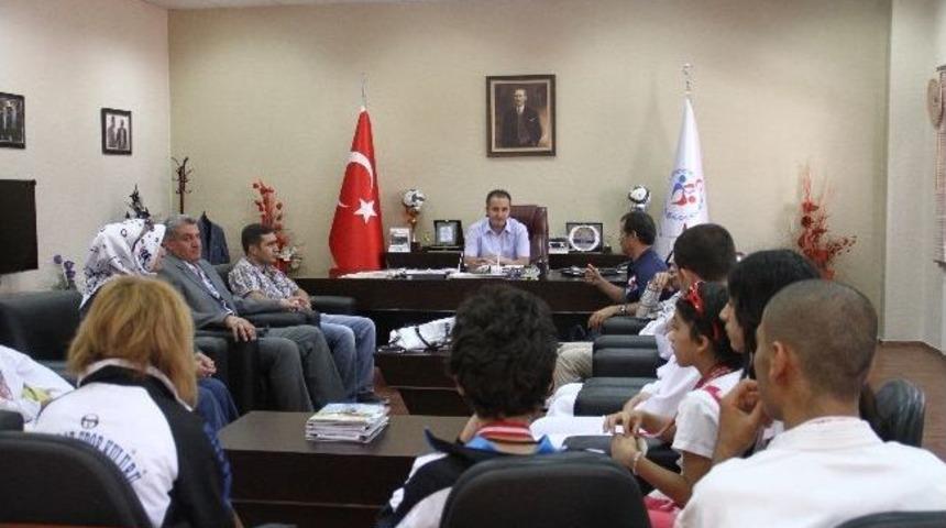 Karatecilerden Yıldız'a Ziyaret