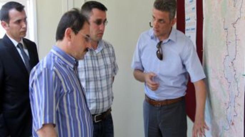 Obruk -Dutludere Sulama Projesi'nde Inşaat &Ccedil;alışmaları Devam Ediyor