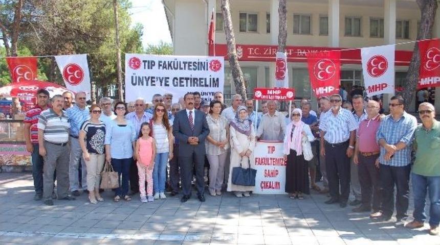 Tıp Fak&uuml;ltesi İ&ccedil;in İmza Kampanyası
