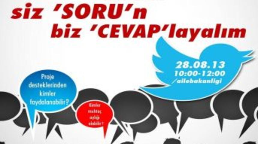 Aile Ve Sosyal Politikalar Bakanlığı Twitter&rsquo;dan Soruları Cevaplayacak
