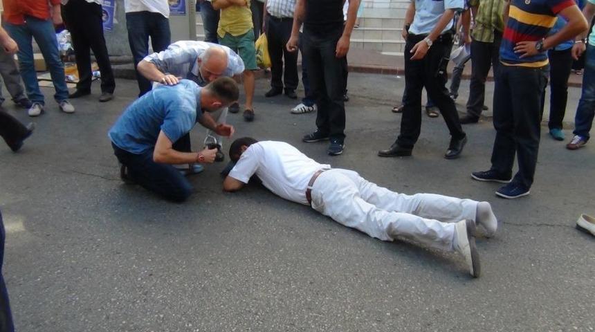 Otomobilin &Ccedil;arptığı Ormanlı Belde Belediye Başkanı Sever Hastaneye Kaldırıldı