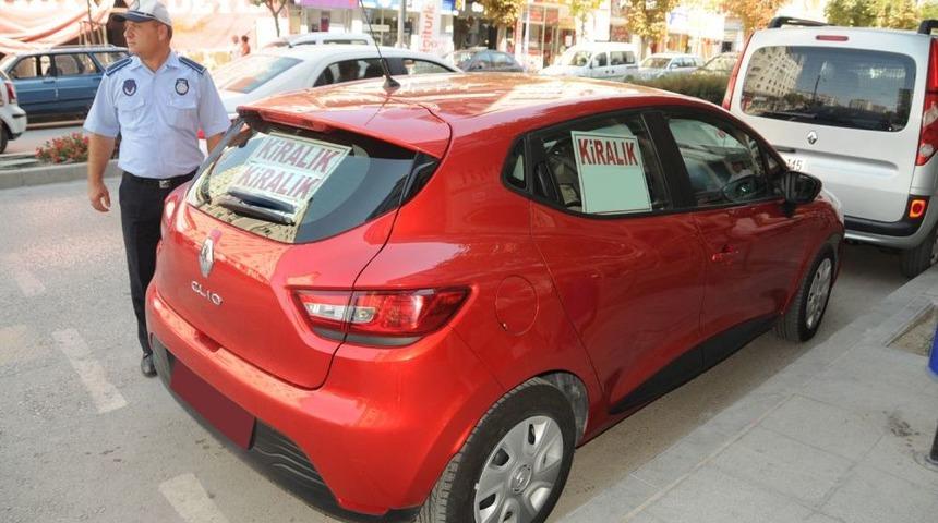 Cadde Kenarlarında Oto Galeriye Izin Yok