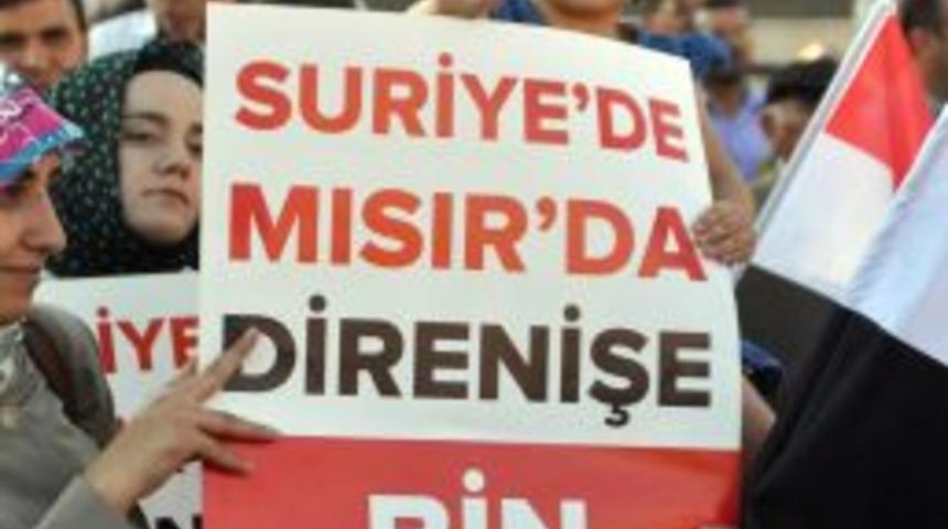 Yozgatlılar Mısır Ve Suriye’de Müslümanlara Yapılan Zulümleri Protesto Etti