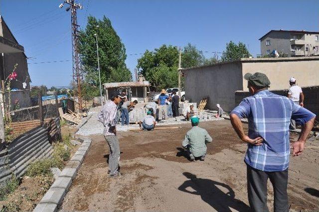 Tatvan Belediyesi’nden Yol Yapım Çalışması