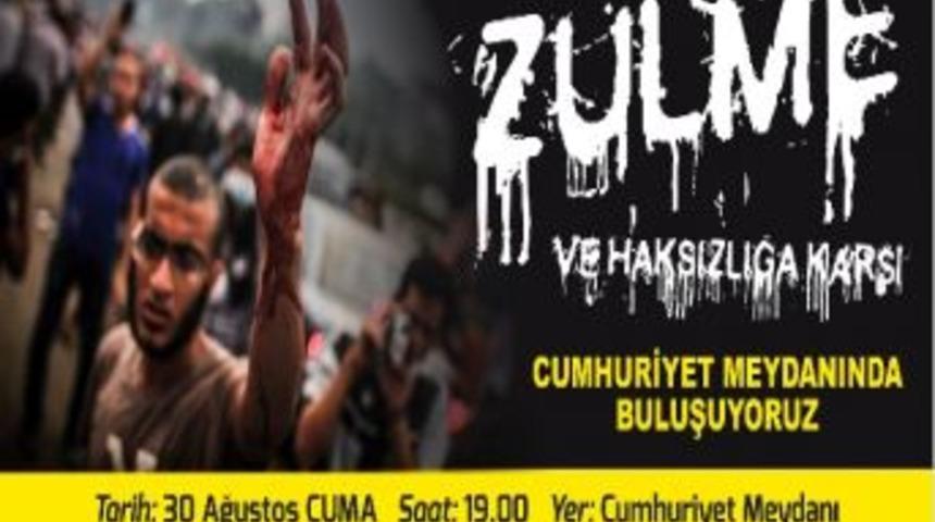'zulme Ve Haksızlığa' Karşı Darıca&rsquo;da Miting