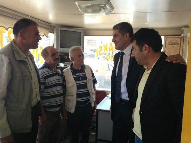 Mhp İl Başkanı Zekai Kaya, Taksici Esnafının Sorunlarını Dinlemeye Devam Ediyor 1