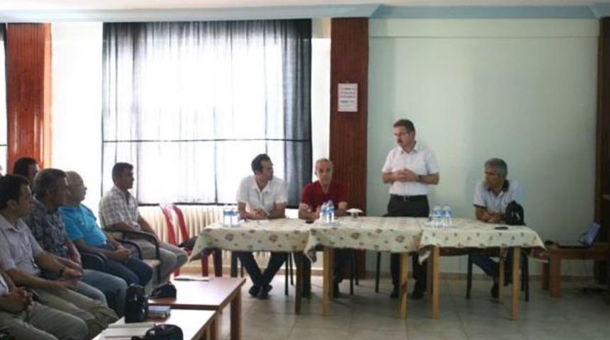 G&uuml;lnar&rsquo;da 'orman Yangınları Değerlendirme' Toplantısı Yapıldı