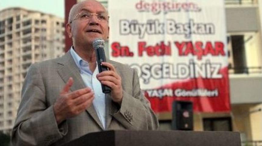 Başkan Yaşar Pusatlı Saray Sitesinde Toplantıya Katıldı