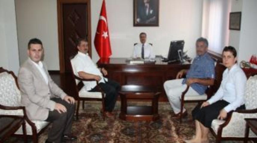 Yeni Vali Ali İhsan Su'ya Hayırlı Olsun Ziyareti