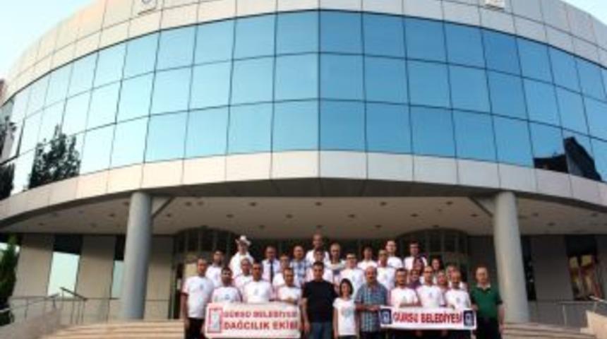 G&uuml;rsu Belediyesi&rsquo;nin, Ka&ccedil;kar 2013 Zirve Tırmanışı Başladı