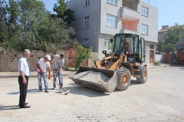 Başkan Çağlayan Çalışmaları Yerinde İnceledi