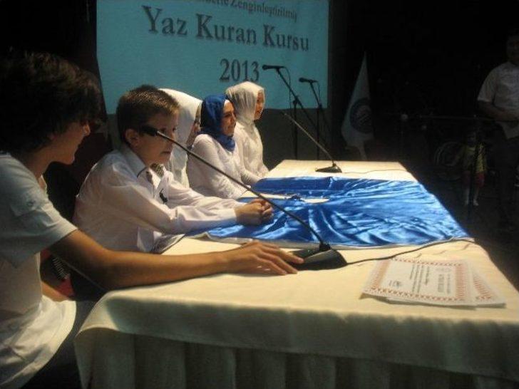 Çanakkale’de Yaz Kur'an Kursu Sona Erdi G3