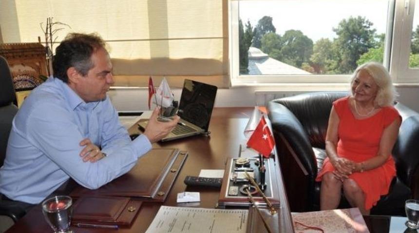 Romanya Başkonsolosu Stefano Greavu&rsquo;dan Başkan Dalgı&ccedil;&rsquo;a Ziyaret