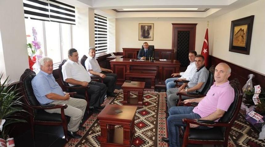 Arhavi Kaymakamı Muhammed &Ouml;nder G&ouml;revine Başladı